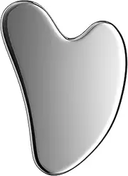 Stainless Steel Gua Sha Tool - Gua Sha Massage Tool, for Facial Microcirculation/Removes Toxins/Prevents Wrinkles/Boost Radiance of Complexion - 100% Authentic & Genuine Stainless Steel