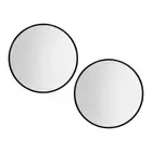 Embellir 2 Wall Mirror Makeup 80cm Home Decor Framed Mirrors Bathroom Round