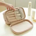 Makeup Bag Multi Compartment Organizer Makeup Storage Pouch Toiletry Kit Bag