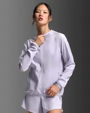 Aero Jacket, 2XU, S, VirtualViolet/VioletReflectiv, Female