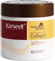 Karseell Collagen Hair Treatment Deep Repair Conditioning Argan Oil Collagen Hair Mask Essence for Dry Damaged Hair All Hair Types 16.90 oz 500ml