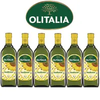 在飛比找Viva TV優惠-Olitalia 奧利塔葵花油禮盒組(1000mlx６瓶)
