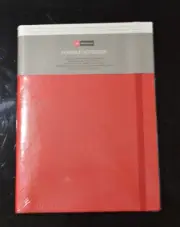 Miquelrius Soft Bound Flexible Notebook Journal 6" x 8", 96 ruled pages Red