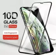 10-Pack Full Cover Tempered Glass Screen Protector For iPhone X 11 12 Pro Max
