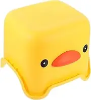 ANDRESLAD Chair Step Stool Foot Stool Chairs Fishing Gear Stool for Portable Stools for Adults Classroom Stools Garden Stool Stool for Bathroom Plastic Yellow
