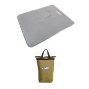 Adventure Kings Self Inflating Foam Mattress - Queen + Doona/Pillow Canvas Bag