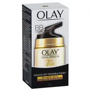 Olay Total Effects Moisturiser with Touch of Foundation SPF 15 50g