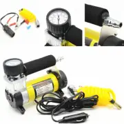 Portable Car 12V Air Compressor Gauge Tire Tyre 150 PSI Inflator Pressure Pump