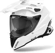 Airoh Commander 2 Color Motocross Helmet, white, Size XS for Men