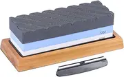 1000/6000 Grit White Corundum -Sided Whetstone with an F ening Stone Multicolor47 1 Set