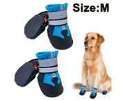 Dog Boots for Dogs Non-Slip, Waterproof Dog Booties for Outdoor, Dog Shoes for Medium to Large Dogs with Rugged Sole