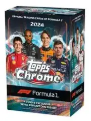 2024 TOPPS CHROME F1 FORMULA 1 6-PACK BLASTER 40-BOX CASE