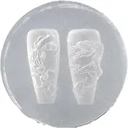 Maxtonser Dragon Silicone Nail Carving Shapes Snake Stamping Stencils Manicure Accessories Nail Art Tools for Nair Art