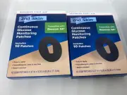 Lot of 2 Boxes 2nd Skin Continuous Glucose Monitoring Patch For Dexcom G6