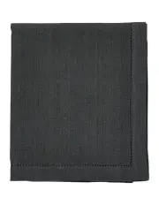 [Madras Link] Jetty Table Cloth 150x230cm in Dark Grey