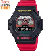 Casio G-Shock DW-5900MT-1A4JF MixTape Black x Red Model Analog Digital Men Watch
