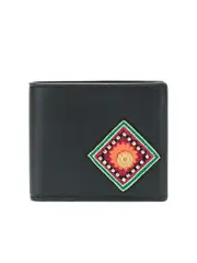 Saint Laurent Embellished East/West Wallet in Smooth Leather