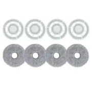 For Q / P10 / A7400rr Mop Pad Spare Parts Robot Vacuum Cleaner Replacement Parts 4sets