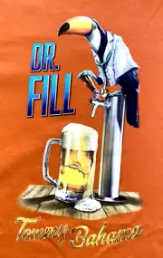 Tommy Bahama T-Shirt Draft Beer Dr Fill Bird Short Sleeve Big & Tall Mens 2XLB