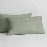 Sheridan 1200TC Millennia Pillowcase Pair in Shadow Green Material: Cotton @Sheridan Rewards