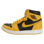 NIKE 耐吉 球鞋 休閒鞋 AIR JORDAN 喬丹 POLLEN RETRO 黃色 高筒 黑色 日本直送 二手