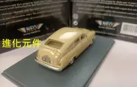 在飛比找Yahoo!奇摩拍賣優惠-Neo 1 87 德國寶沃仿真老爺汽車模型 Borgward