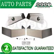 Pair of Flat Sheet Tapered Under Tray Tool Box 780mm + Flare Mud Guards AU