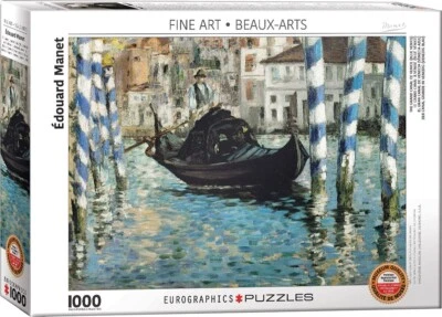 The Grand Canal of Venice (Blue Venice) 1000 Piece Jigsaw Puzzle Eurographics