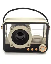 ZTECH Transparent Wireless Bluetooth Speaker with RGB Lighting & TF Card