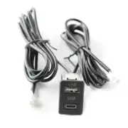 Car Dash Mount USB+TYPE-C Port Panel Interface Extension Cable Adapter Car5924