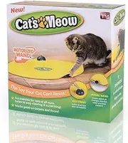 BUYTER Cat's Meow Undercover Toy Moving Panic Mouse Interactive Play for Kitten