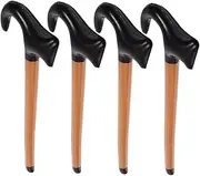 minkissy 4 Pcs Inflatable Walking Stick Balloons for Halloween Costumes Retro Crutch Props for Parties and Roleplaying Eyecatching Design for Fun Gatherings and Celebrations