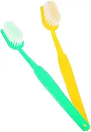 WHAMVOX 2pcs Toothbrush Outdoor Decoration Toothbrushes DIY Miniature Kit Mini Decoration Halloween Decorative Palette Cleaning Toothbrush Jewelry Brooch Oval Palette Abs