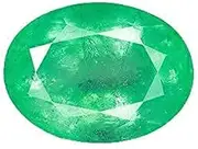 [Kirti Sales] Gems Natural Emerald Stone 3.25 Ratti / 2.62 Carat Green Loose Certified Emerald/Panna Gemstone for Men's and Women's, free size, Natural Emerald Loose Gemstone, Emerald