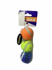 NERF Dog Small Dog & Puppy Tennis Balls 3 Pack Mixed Colors
