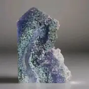 740G Natural Purple Grape Agate Chalcedony Crystal Tower Point Obelisk - USA