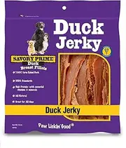 Savory Prime 401 Natural Duck Jerky Dog Treats, 16 Oz