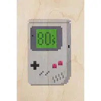 在飛比找誠品線上優惠-法國 woodhi 木頭明信片/ Gameboy