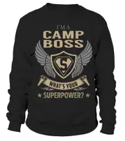 Camp Boss - Superpower sweatshirt CrewneckHoodie sweatshirt