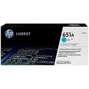 HP CE341A 651A Cyan Original LaserJet Toner Cartridge