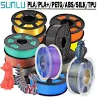 (BUY 2 GET 1 FREE,Add 3) SUNLU 3D Filament PLA/PLA Plus/SILK/ABS/PETG 1KG 1.75mm