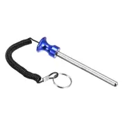 10mmx105mm Weight Stack Pin with Pull Rope Magnetic Strength Training Blue