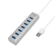 mBeat USB Hub 7 Port USB 3.0 Aluminium slim for PC and Mac