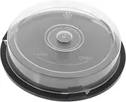 SWOOMEY Portable DVD Storage Box Empty CD Holder for Discs Lightweight CD Storage Case for Home Travel Effortless Organization Protection
