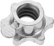 ADOCARN 1set Barbell Lock Collars for Secure Weightlifting Dumbbell Nut for to Install Barbell Fixing Nuts Essential Weight Lifting Equipment