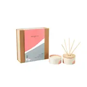 Royal Doulton Gift Set Scented Candle & Reed Diffuser Signature Hibiscus & Coral Sand FGRDS501