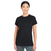 4 X Womens Under Armour Athletic Short Sleeve Black/ White Shirt