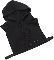 [WATIIFUFU] Essential Hoodie Collar Fake Collar Hat Detachable for Diy Clothes Comfortable Stylish