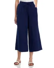 Tommy Bahama Gauze High Rise Wide Leg Pants