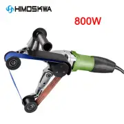 800W Round Pipe Drawing Machine Polishing Machine Belt Machine Grinding Machine